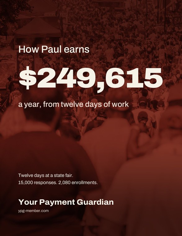 ypg-paul-report-cover Cover of the free report: How Paul earns $249,615 a year from 12 days of work